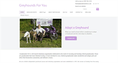 Desktop Screenshot of greyhounds4u.co.uk